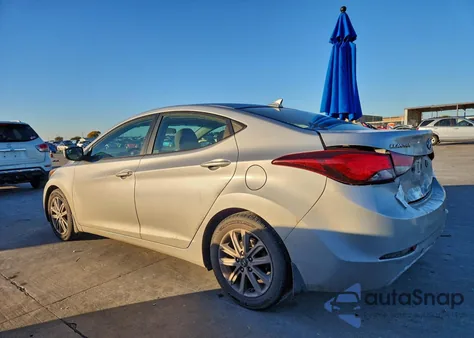 2014 Hyundai Elantra Se из США, поврежденный, VIN 5NPDH4AE0EH525016